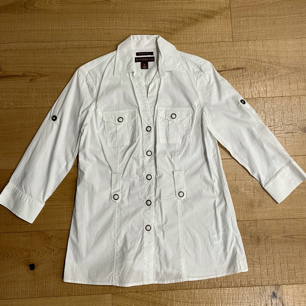 Bandolino maternity shirt.